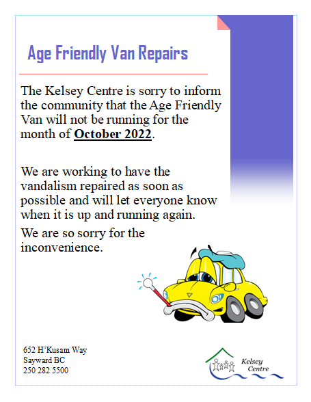 Out of service poster