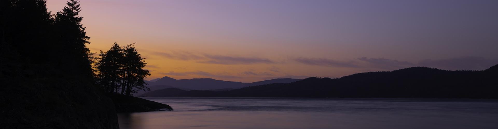 Sunset Kelsey Bay